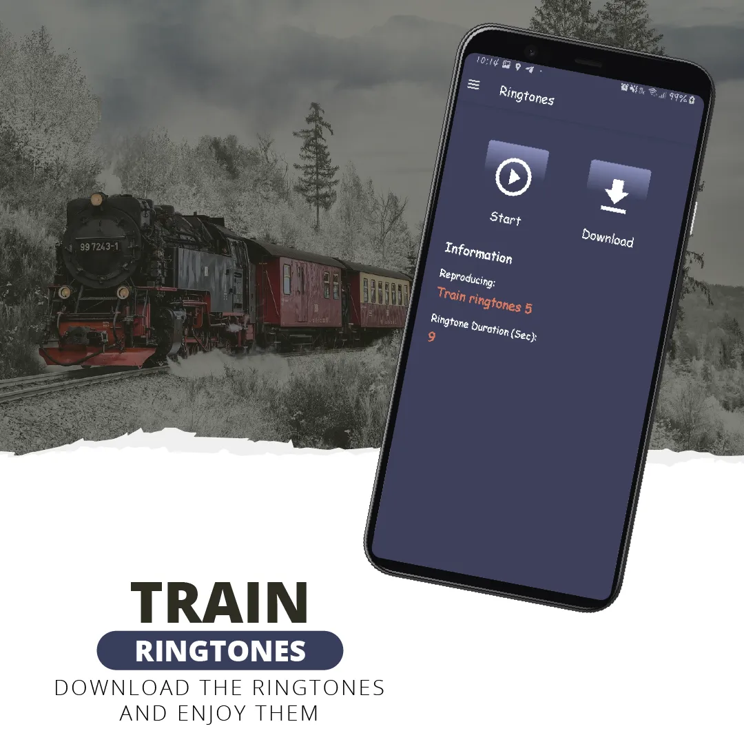 train ringtones, sounds | Indus Appstore | Screenshot