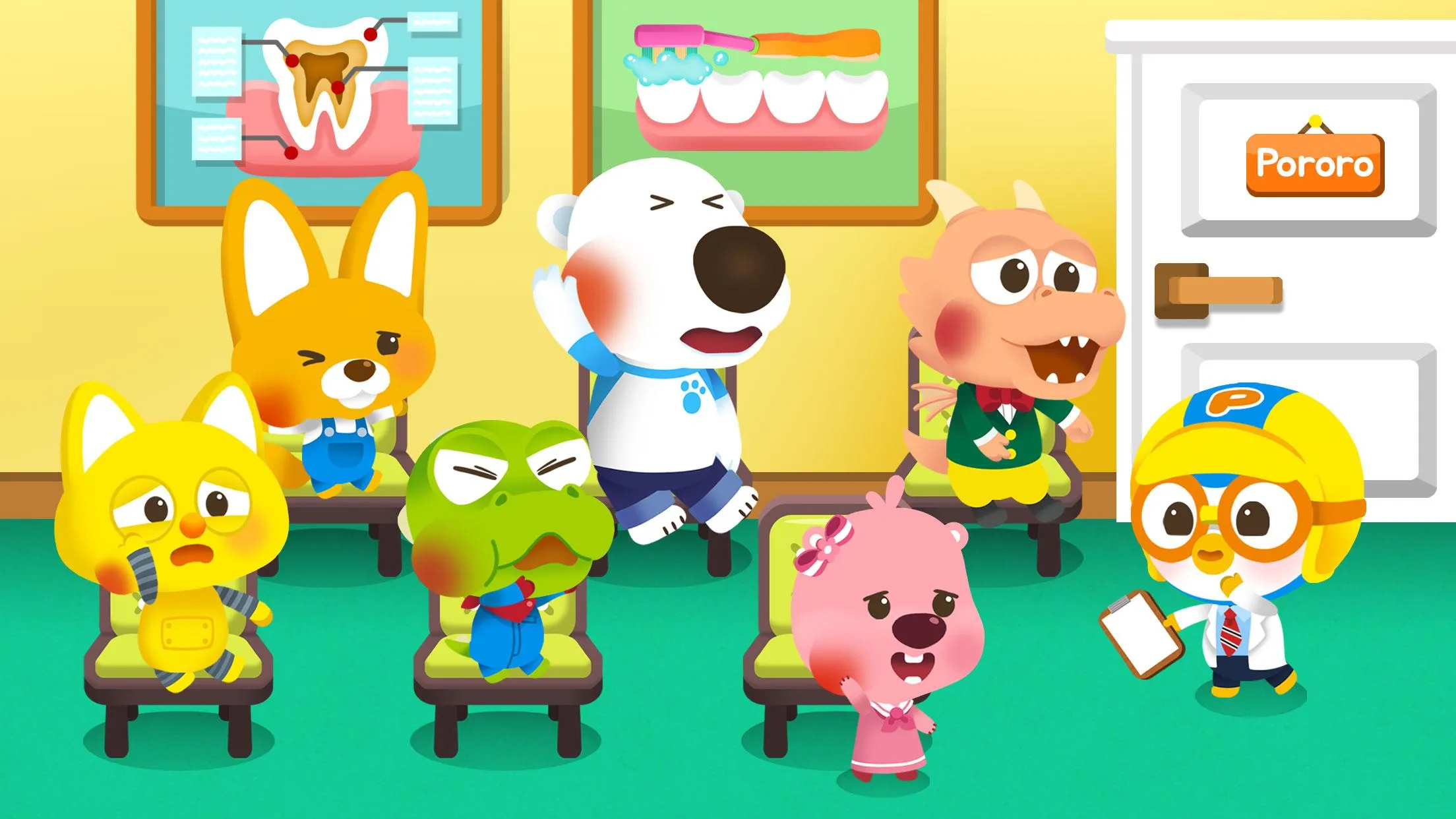 Pororo Dentist - Kids Job Game | Indus Appstore | Screenshot