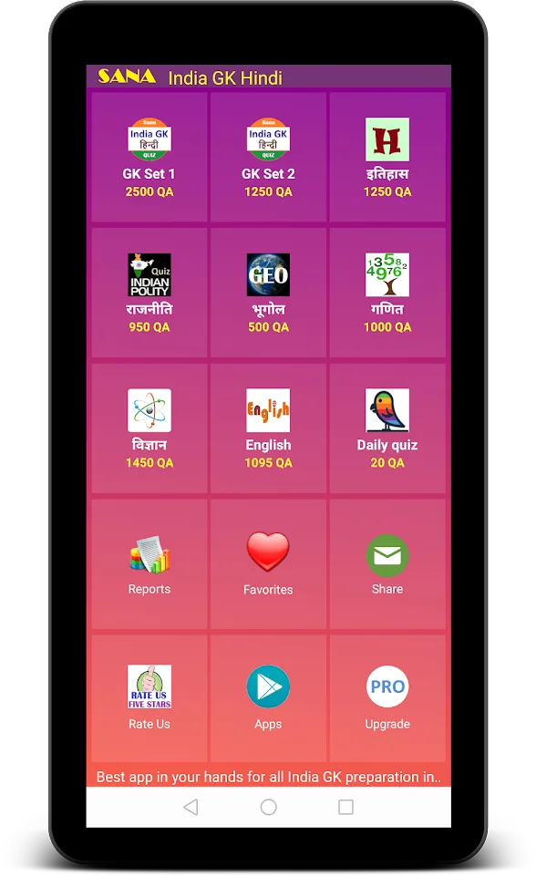 India GK (Hindi) | Indus Appstore | Screenshot