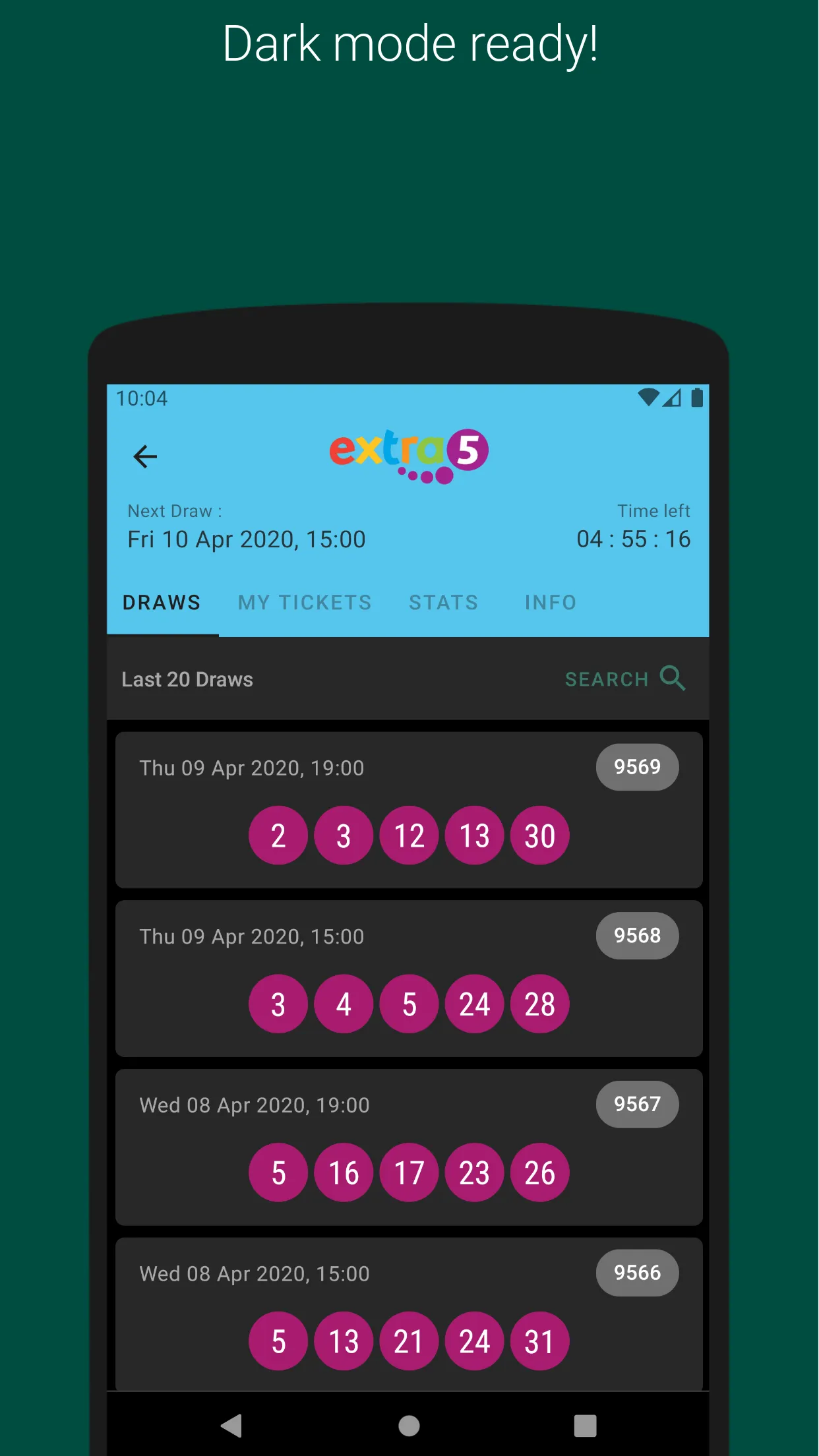 Greek Lottery Games & Results! | Indus Appstore | Screenshot