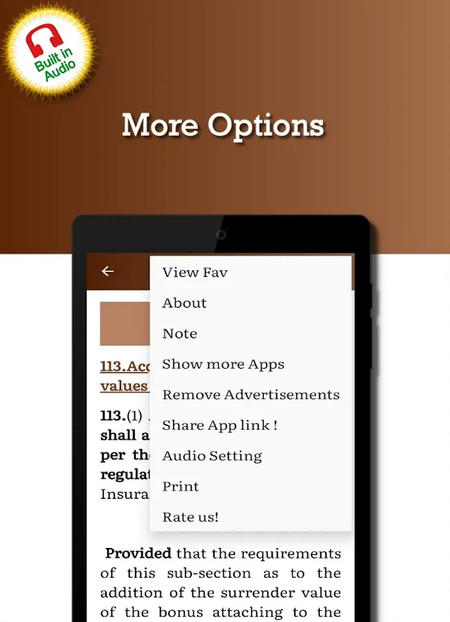 Insurance Act 1938 | Indus Appstore | Screenshot