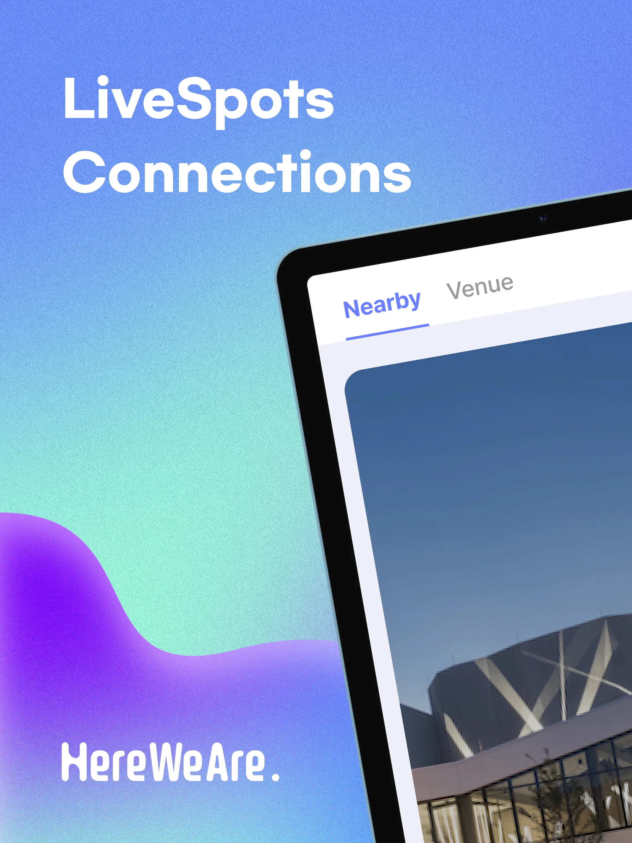 HereWeAre:LiveSpot Connections | Indus Appstore | Screenshot