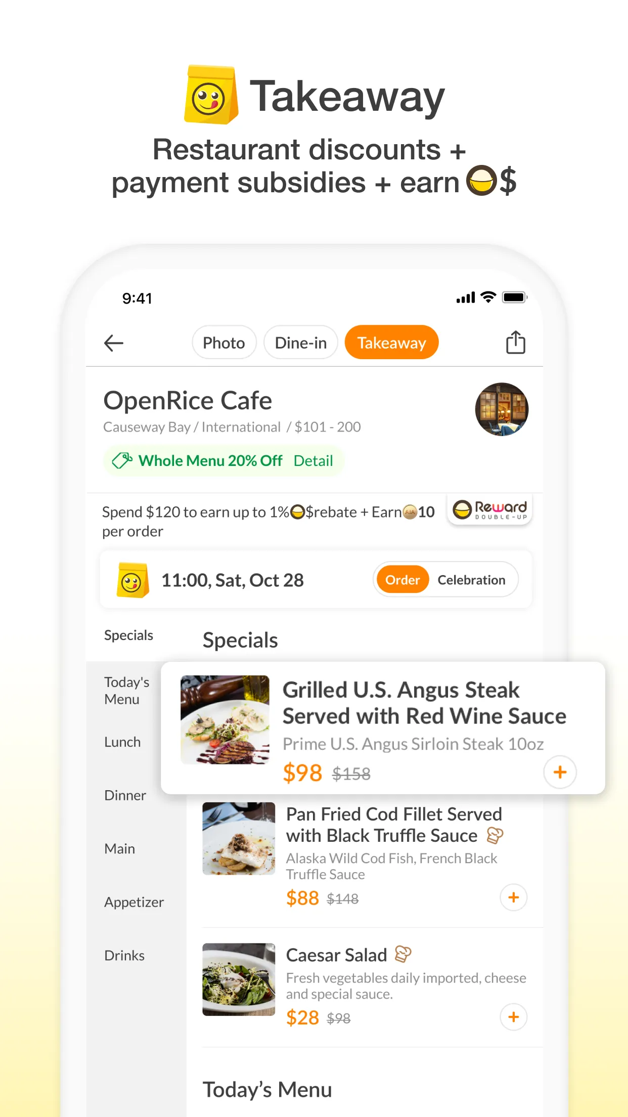 OpenRice | Indus Appstore | Screenshot