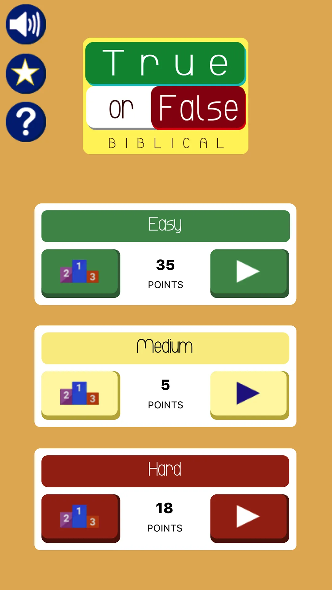 True or False (Biblical) | Indus Appstore | Screenshot