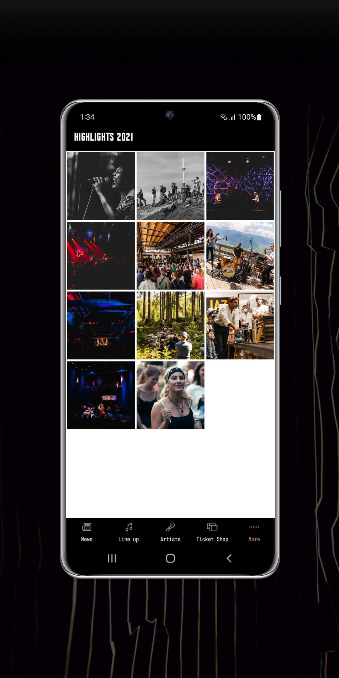 Jazzfestival Saalfelden | Indus Appstore | Screenshot