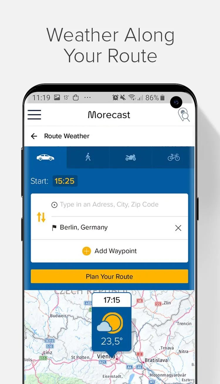 Weather & Radar - Morecast | Indus Appstore | Screenshot