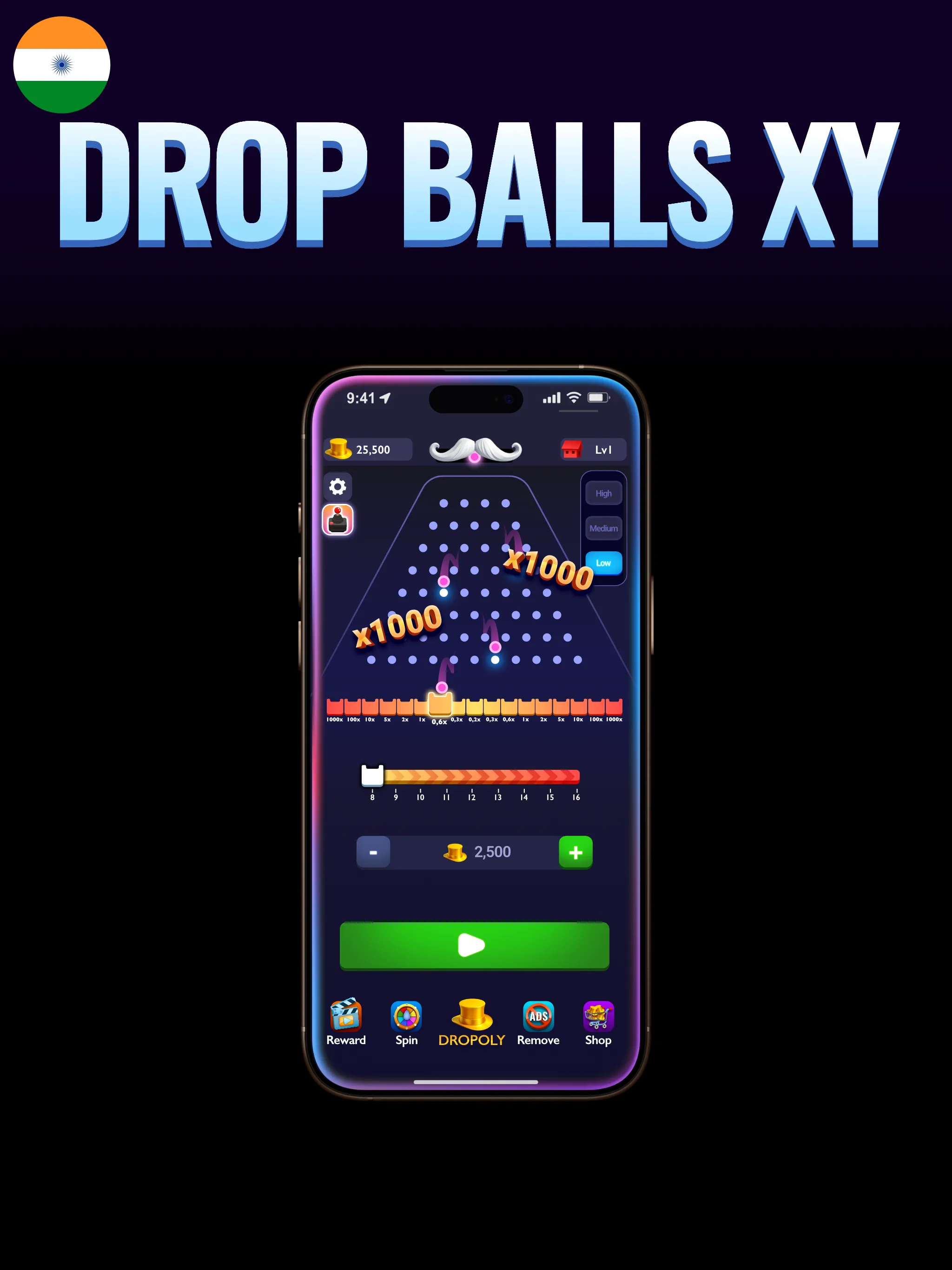 Plinko Poly - Plinko Balls XY | Indus Appstore | Screenshot