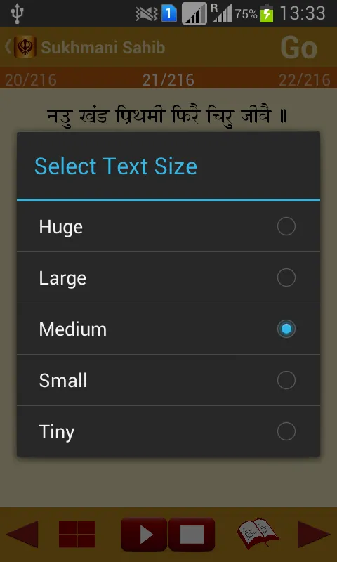 Sukhmani Sahib Path Audio | Indus Appstore | Screenshot