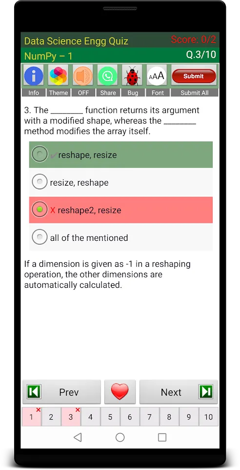 Data Science Quiz | Indus Appstore | Screenshot