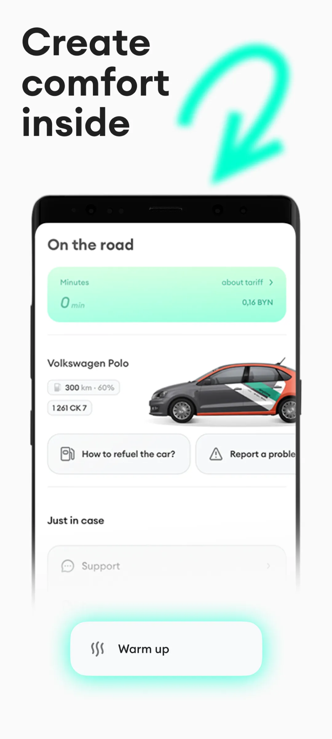 Anytime: carsharing in Minsk | Indus Appstore | Screenshot
