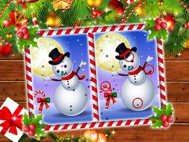 Spot The Difference Christmas : Xmas Puzzle | Indus Appstore | Screenshot