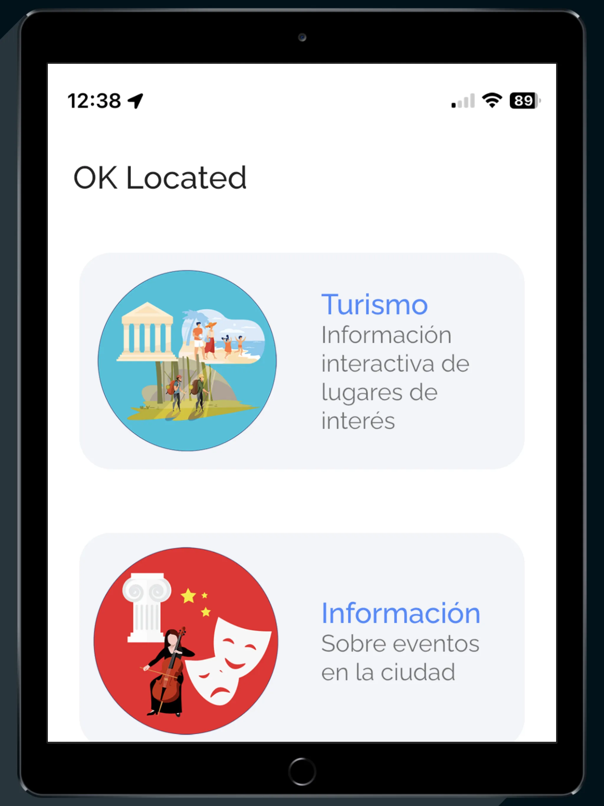 OK Located | Indus Appstore | Screenshot