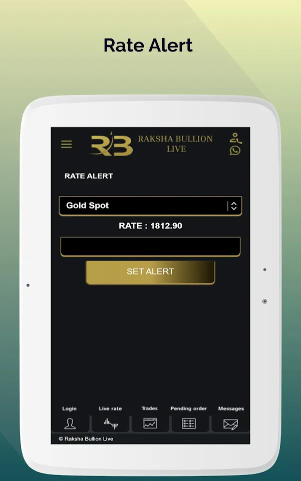 Raksha Bullion Live | Indus Appstore | Screenshot