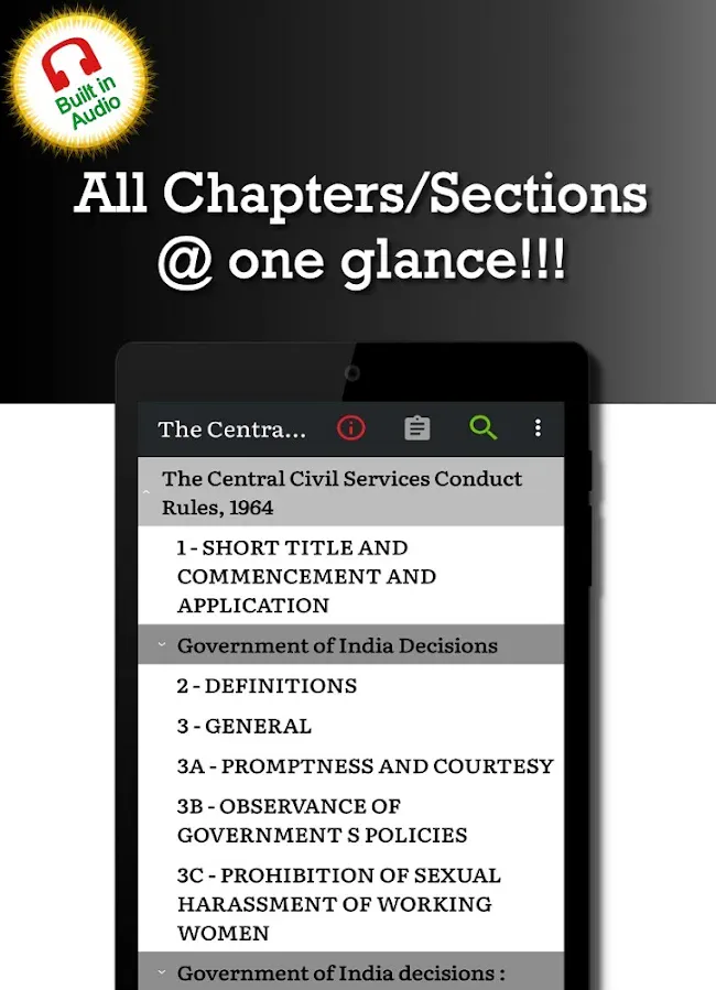 CCS (CONDUCT) RULES 1964 | Indus Appstore | Screenshot