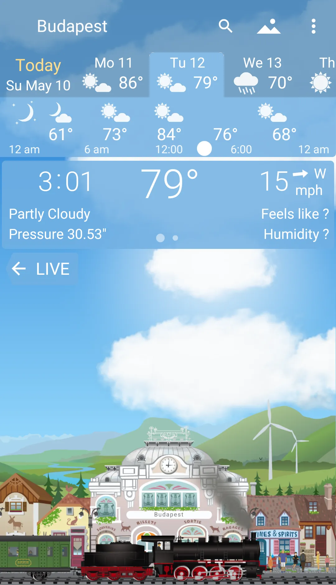 YoWindow Weather and wallpaper | Indus Appstore | Screenshot