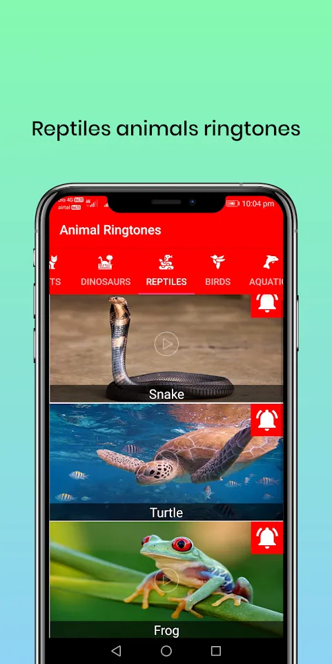 150 Animal Ringtones | Indus Appstore | Screenshot