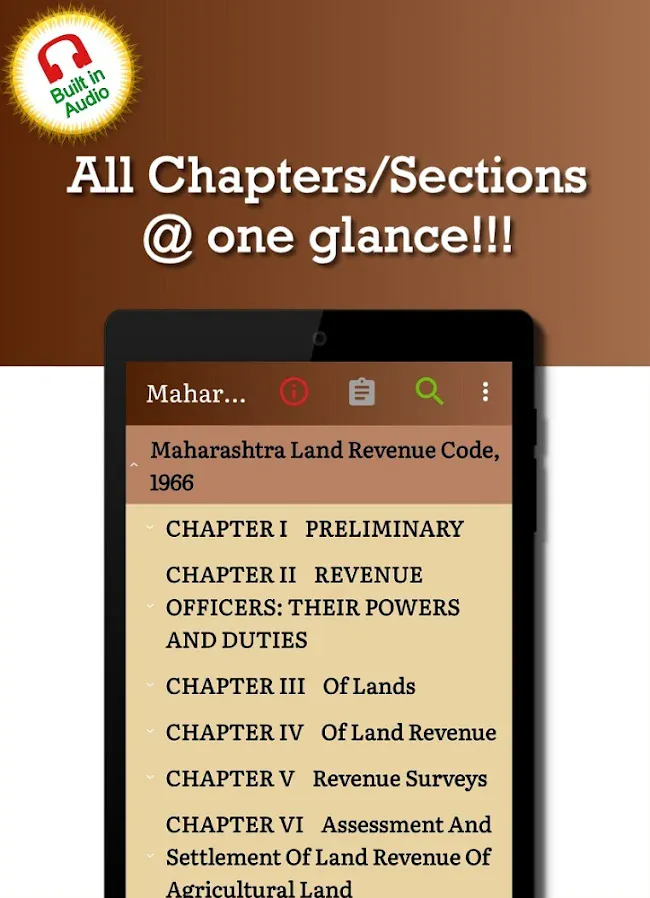 Maharashtra Land Revenue Code | Indus Appstore | Screenshot