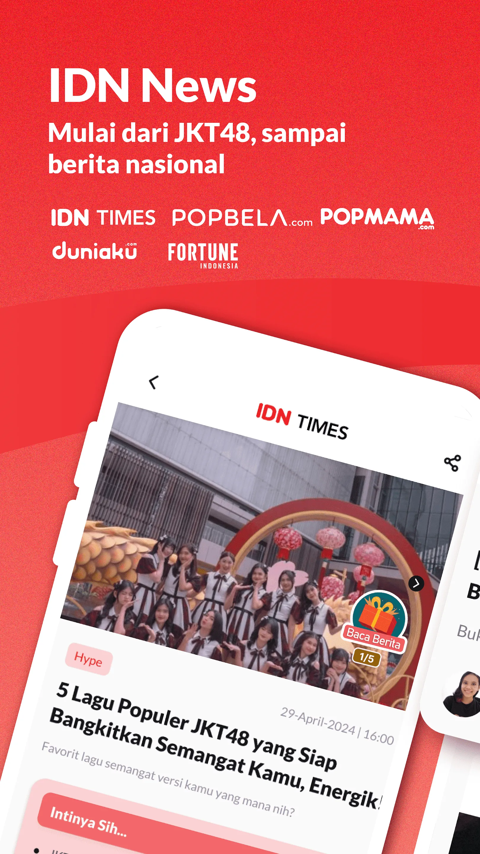 IDN: News & Live Stream | Indus Appstore | Screenshot