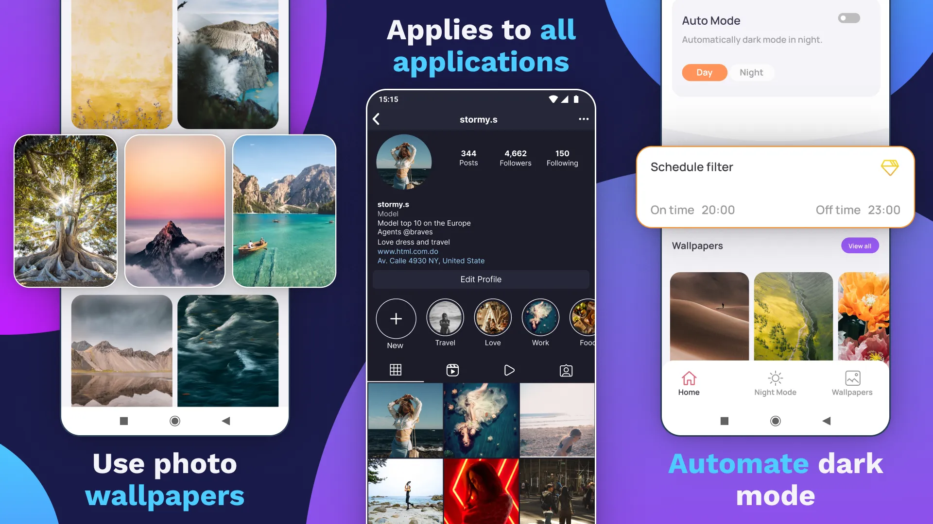 Dark Mode: Night Mode All Apps | Indus Appstore | Screenshot
