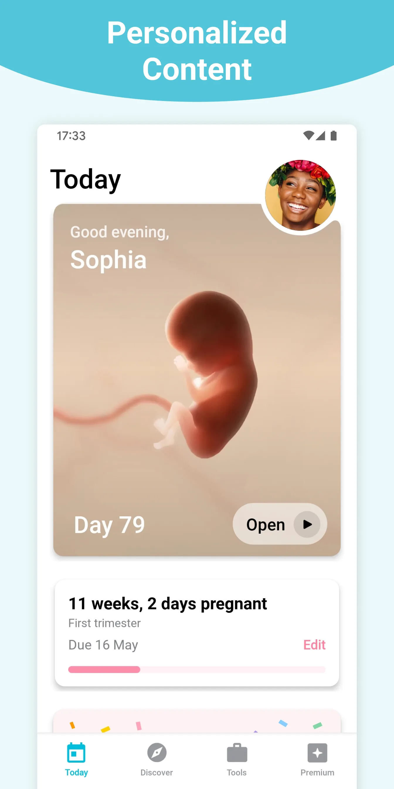 Pregnancy + | Tracker App | Indus Appstore | Screenshot