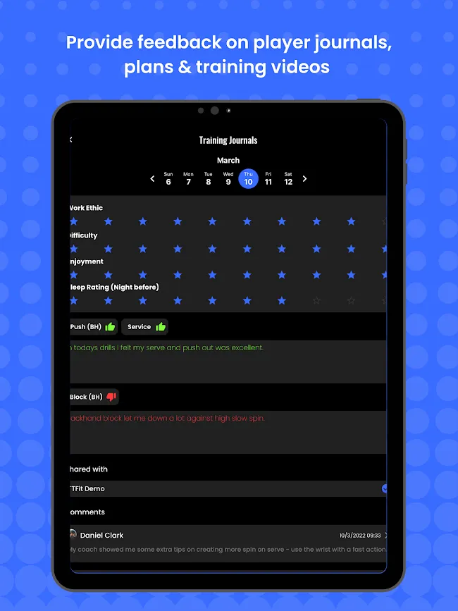 TTFit - Table Tennis Fit | Indus Appstore | Screenshot