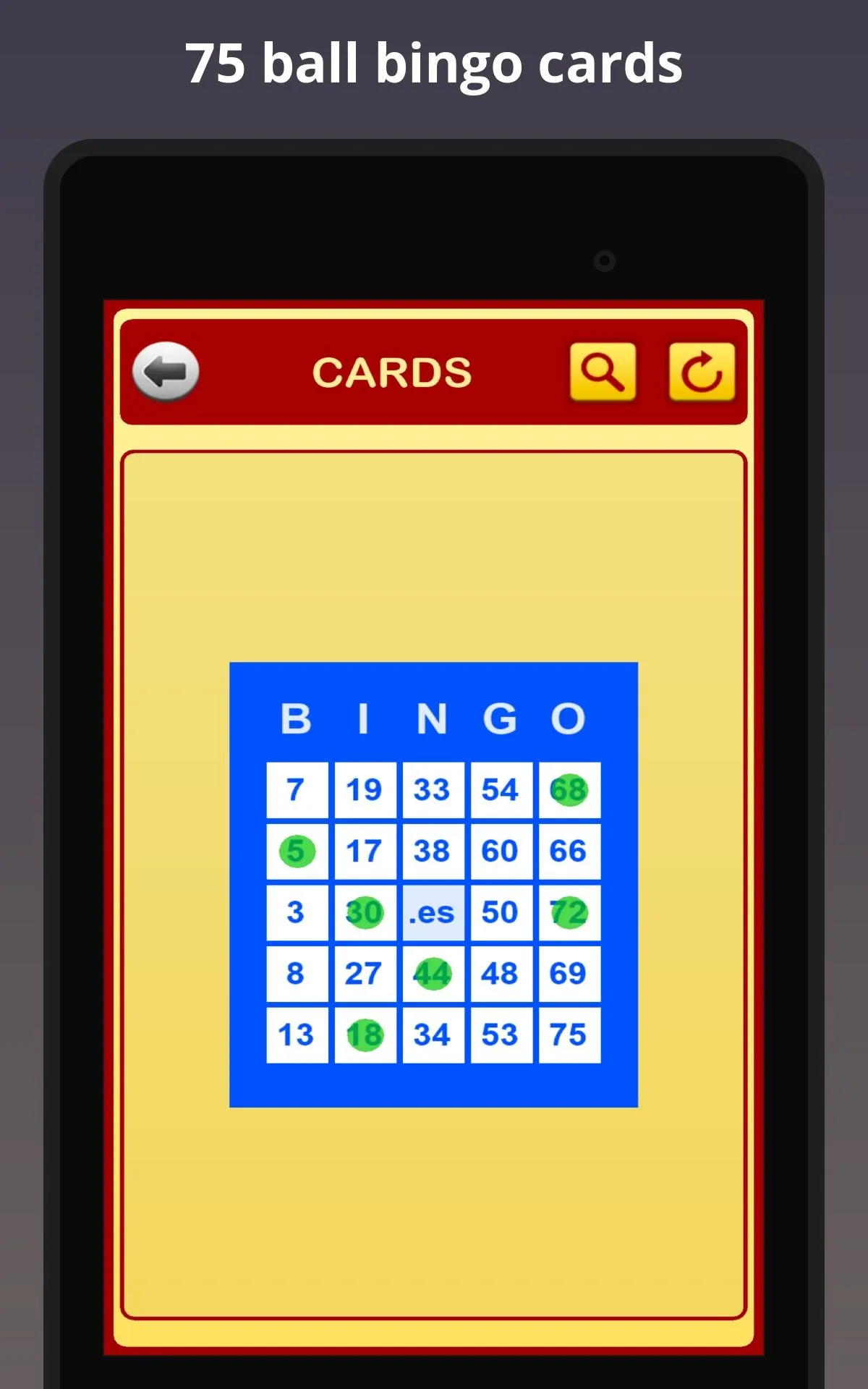 Bingo Cards | Indus Appstore | Screenshot