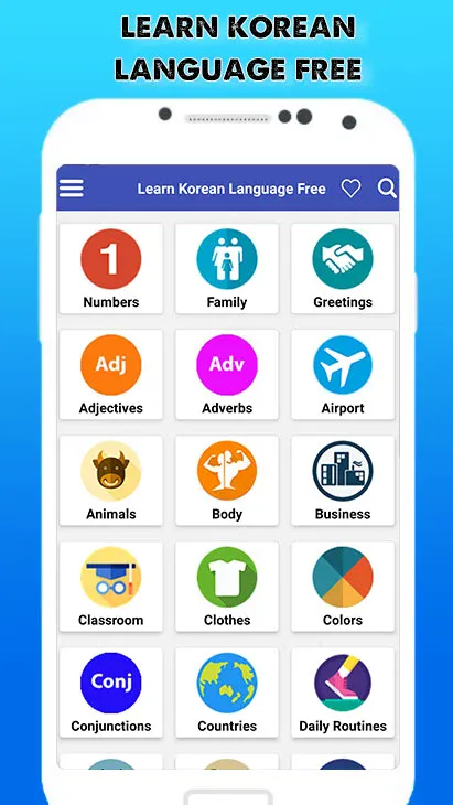 Learn Korean Language | Indus Appstore | Screenshot