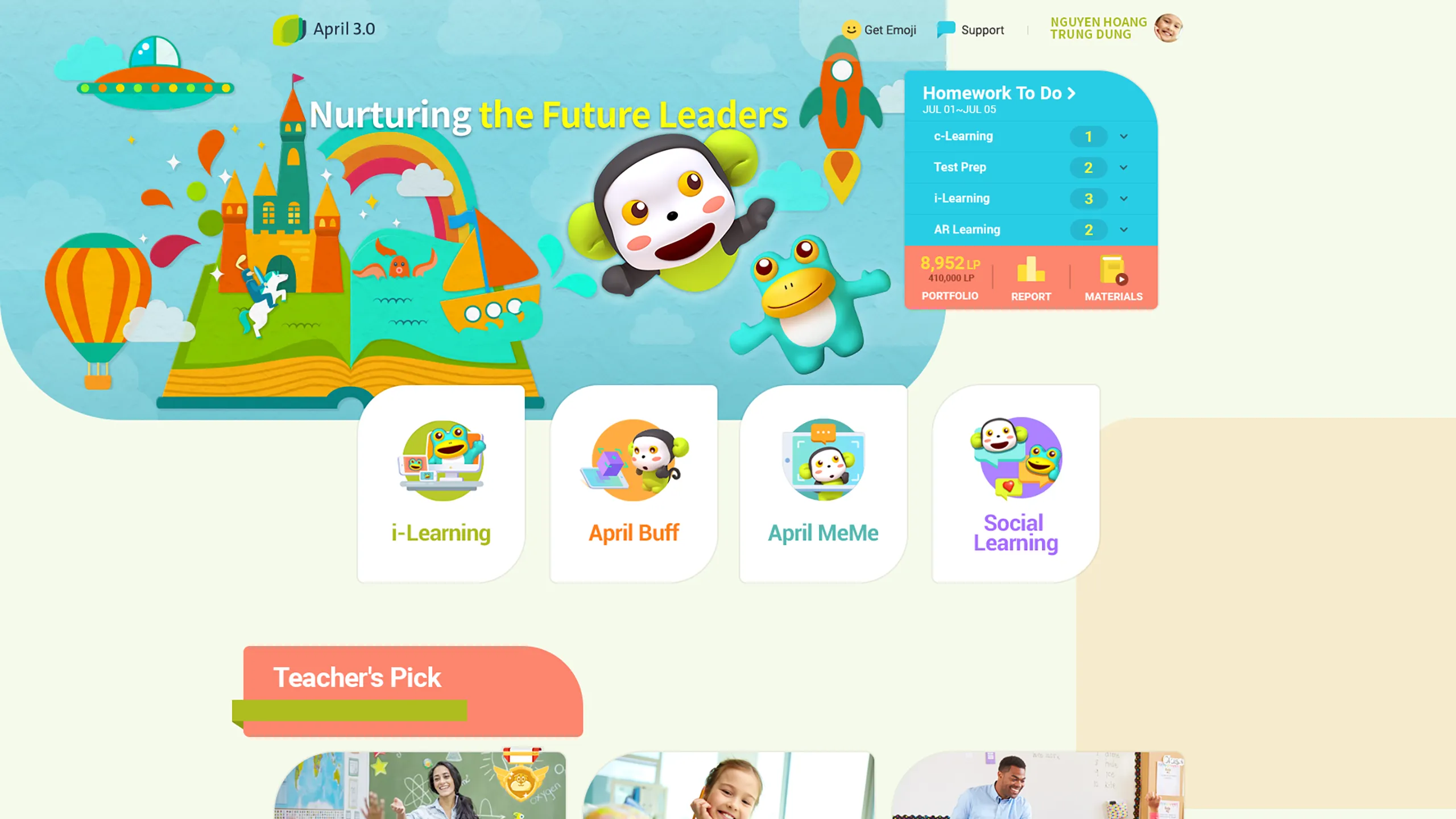 April Learning Portal | Indus Appstore | Screenshot