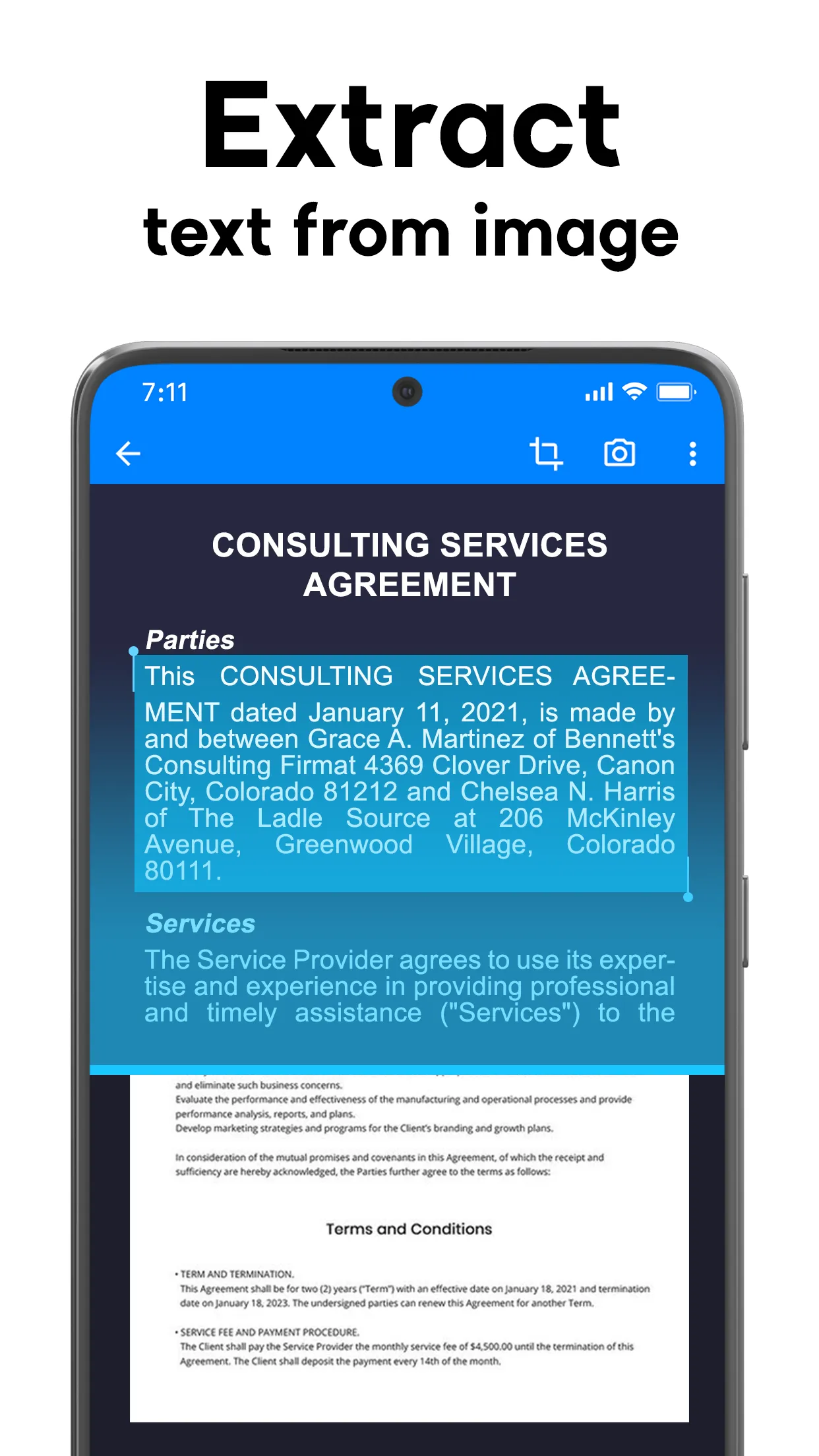 PDF Scanner - Document Scanner | Indus Appstore | Screenshot