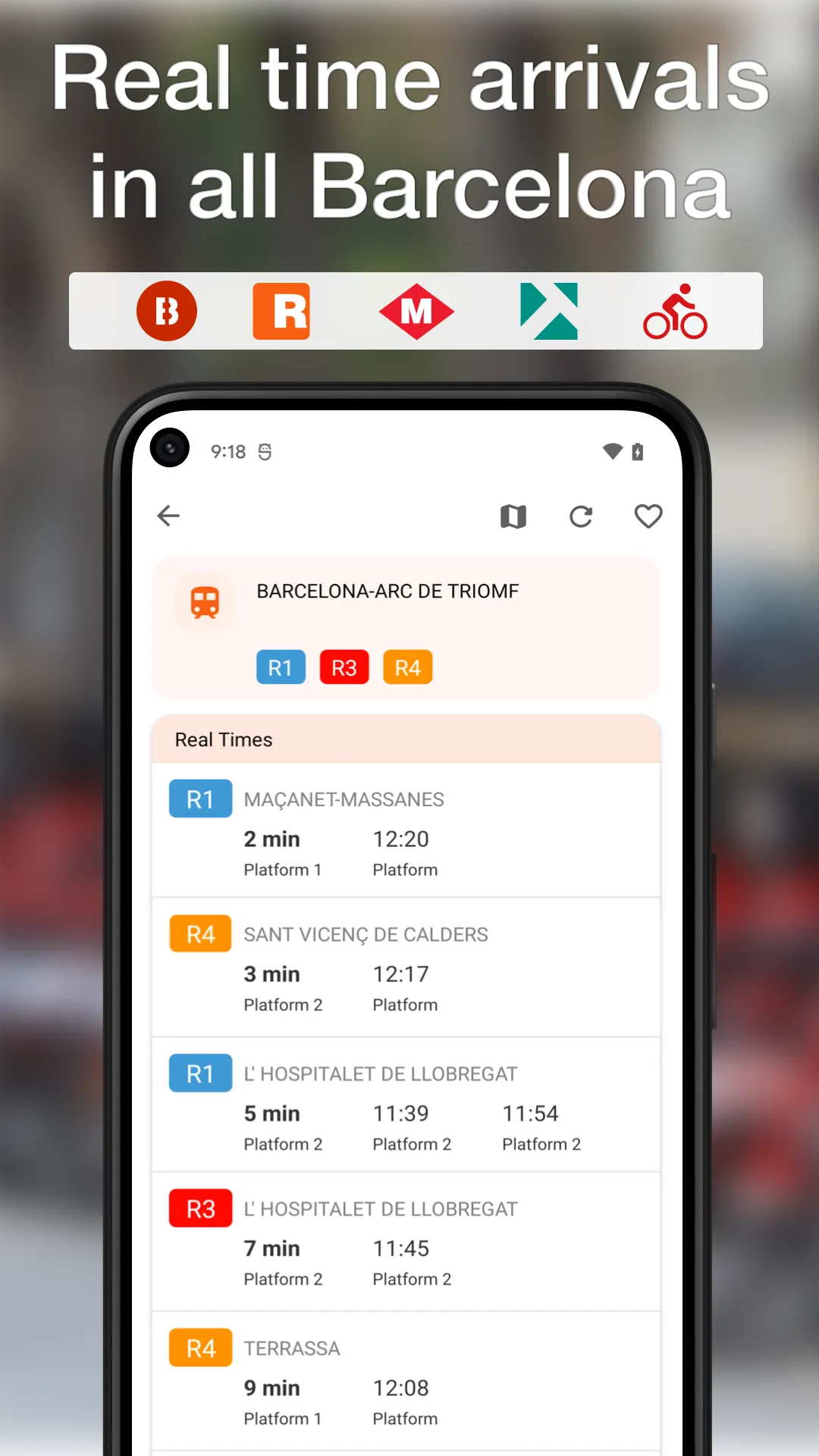 Barcelona Transport - TMB Bus | Indus Appstore | Screenshot