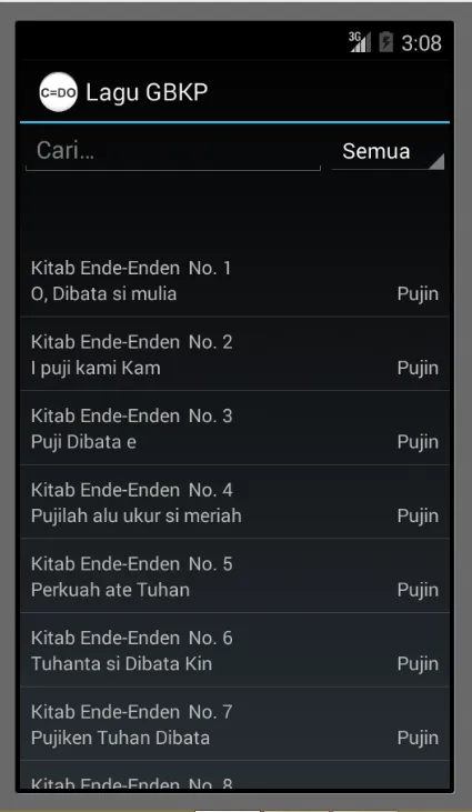 Lagu GBKP - Kitab Ende-Enden | Indus Appstore | Screenshot