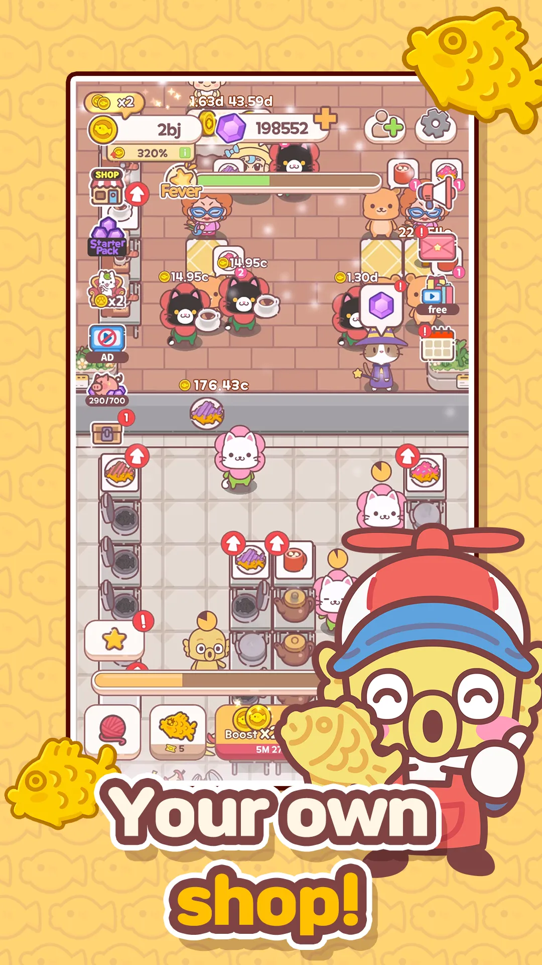 Bungeoppang Tycoon | Indus Appstore | Screenshot