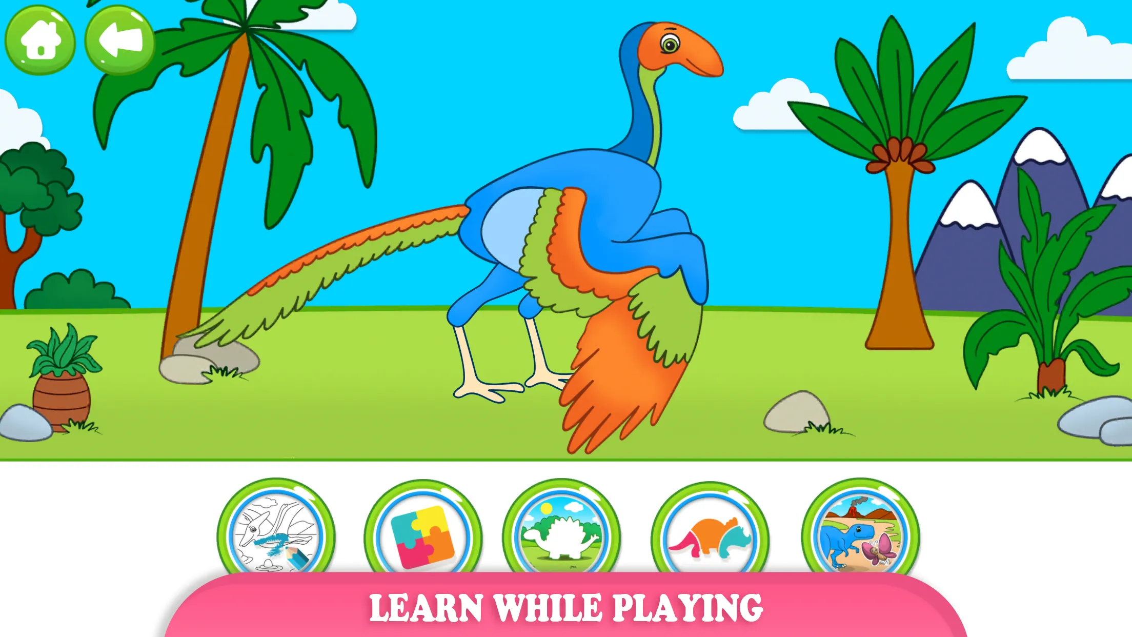 Dinosaur Puzzles for Kids | Indus Appstore | Screenshot