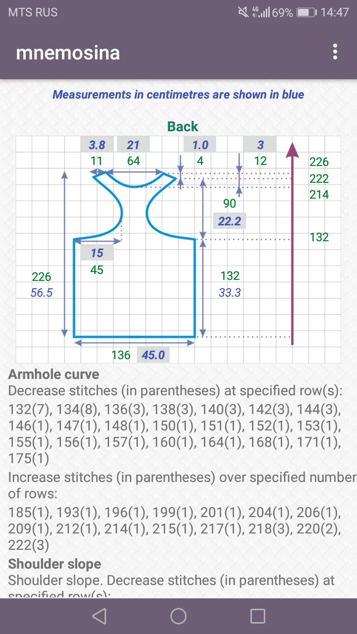 Mnemosina knitting patterns | Indus Appstore | Screenshot