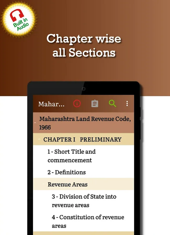 Maharashtra Land Revenue Code | Indus Appstore | Screenshot