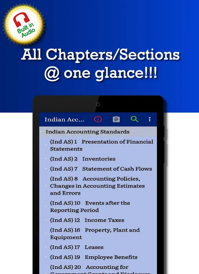 Indian Accounting Standards (Ind-AS) | Indus Appstore | Screenshot