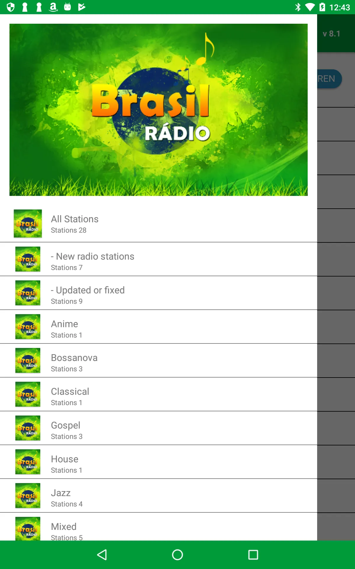 Brazilian RADIO | Indus Appstore | Screenshot