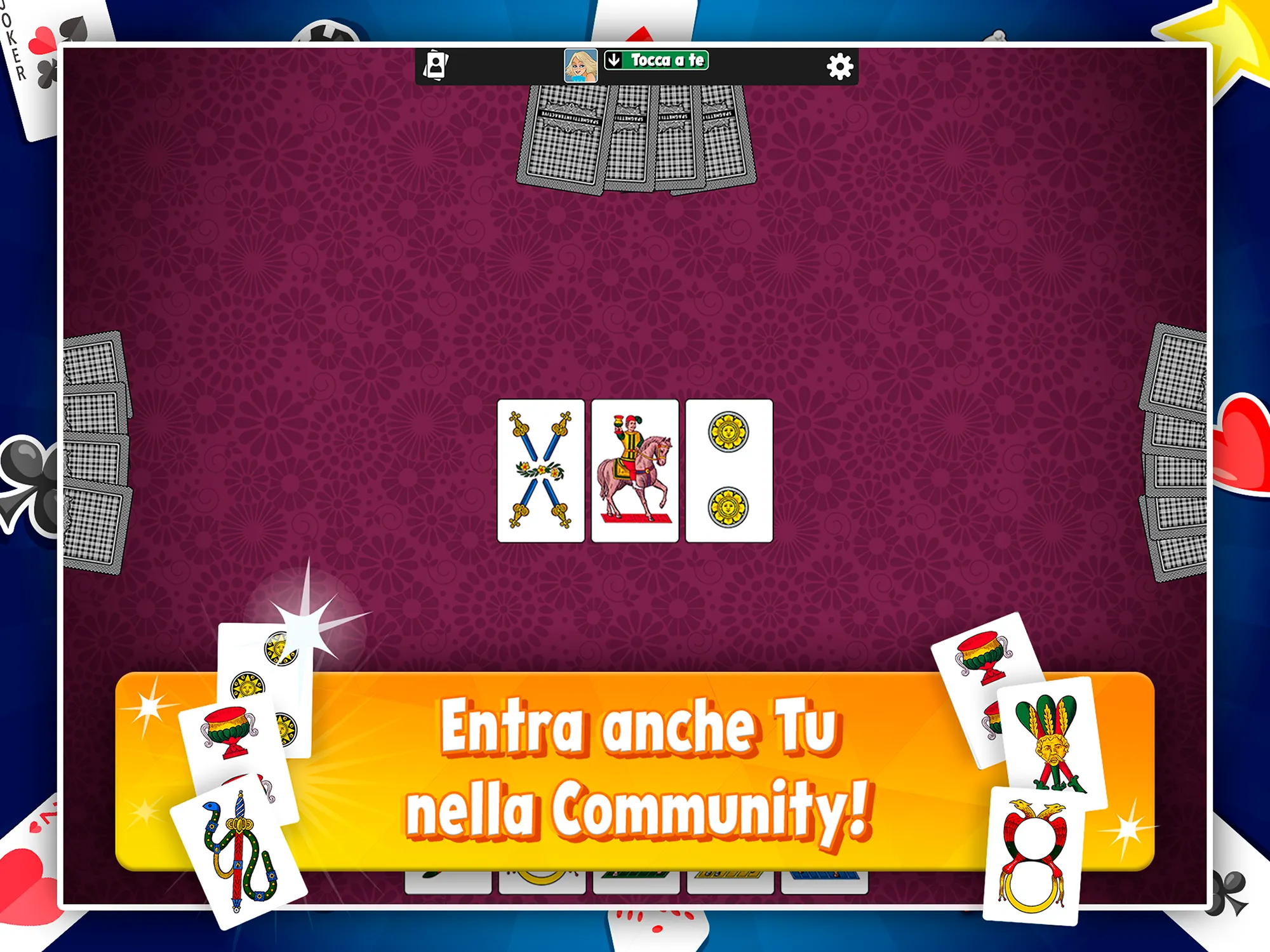 Scopone Più – Card Games | Indus Appstore | Screenshot