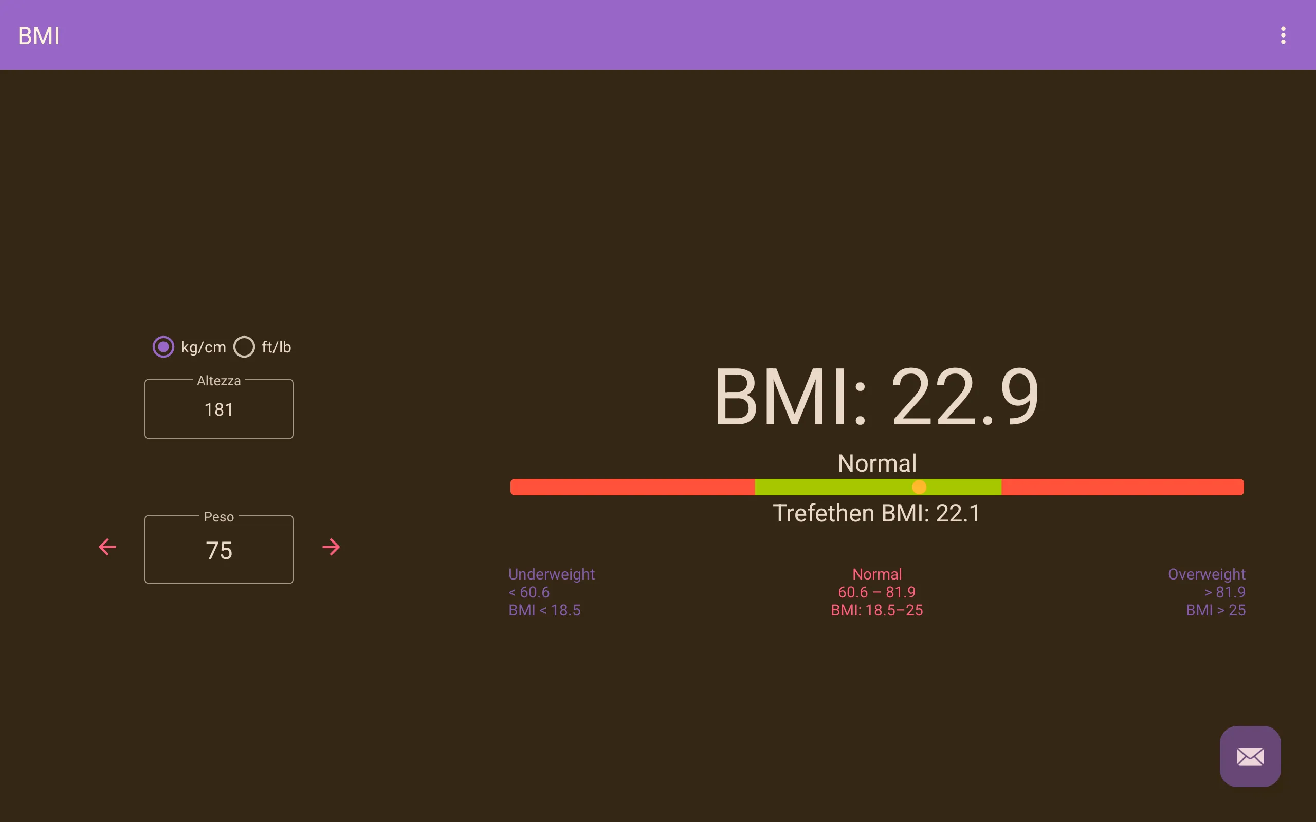 BMI Body Mass Index | Indus Appstore | Screenshot