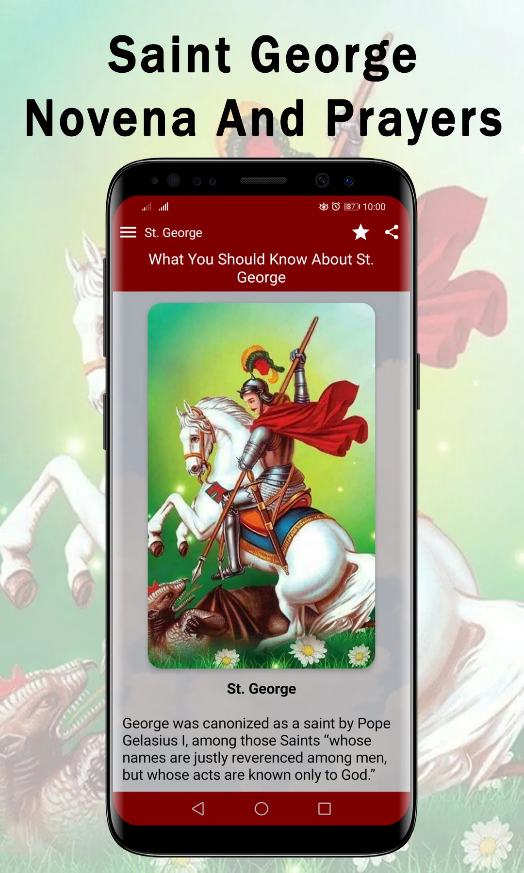 Prayer St. George the Warrior | Indus Appstore | Screenshot