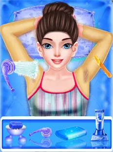 💙👸Blue Princess - Makeup Salon Games For Girls👗 | Indus Appstore | Screenshot