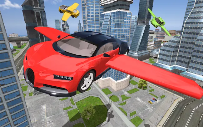 Flying Car Games Car Simulator | Indus Appstore | Screenshot