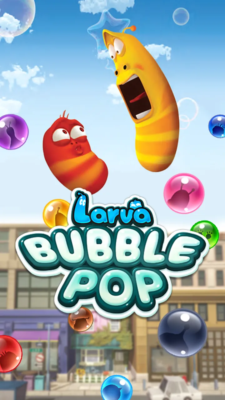 Larva Bubble Pop | Indus Appstore | Screenshot