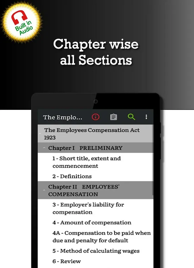 Employees Compensation Act | Indus Appstore | Screenshot