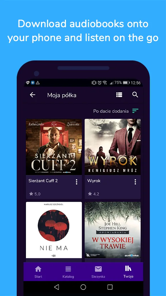 Audioteka: Audiobooks/Podcasts | Indus Appstore | Screenshot