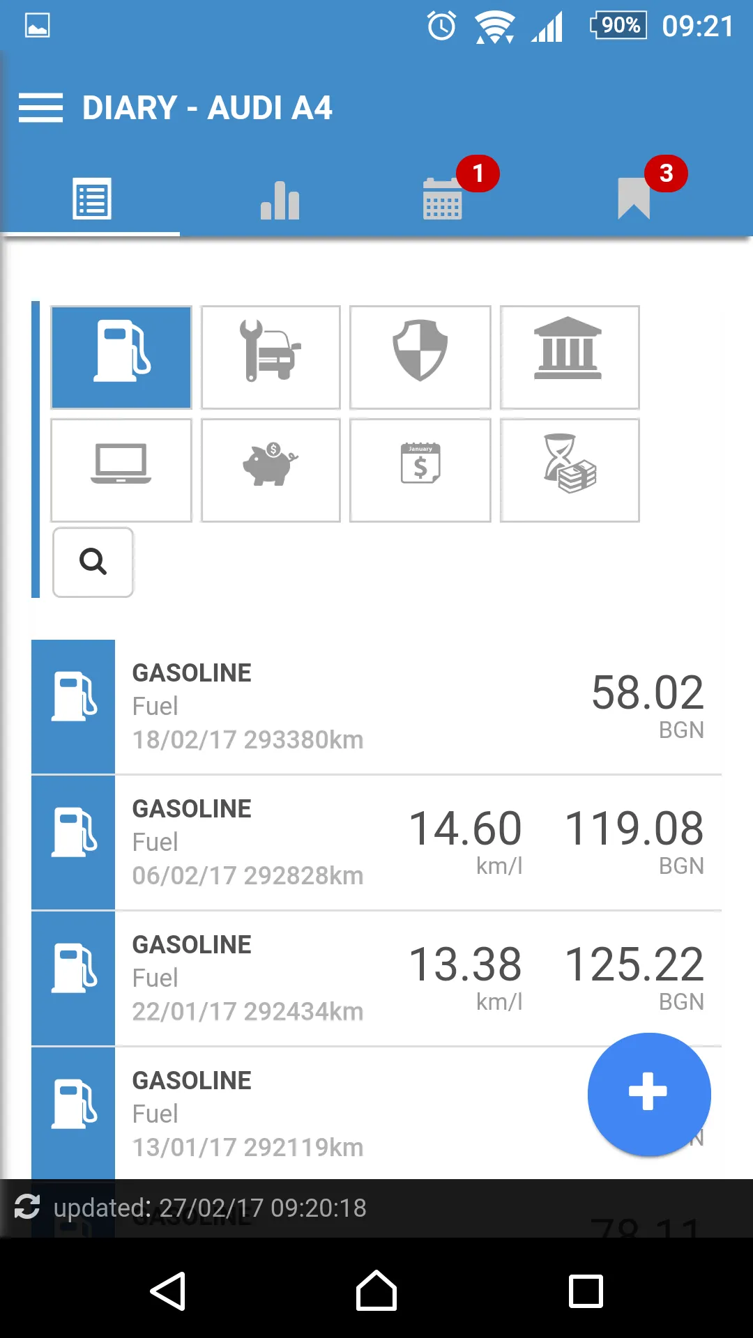 Carendar - Car management | Indus Appstore | Screenshot