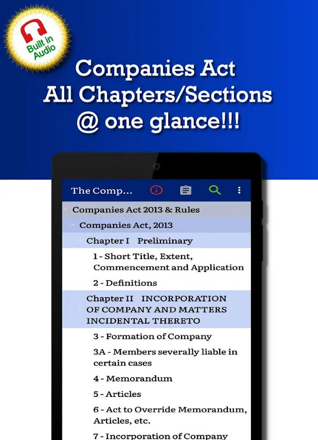 Companies Act 2013 & Rules | Indus Appstore | Screenshot