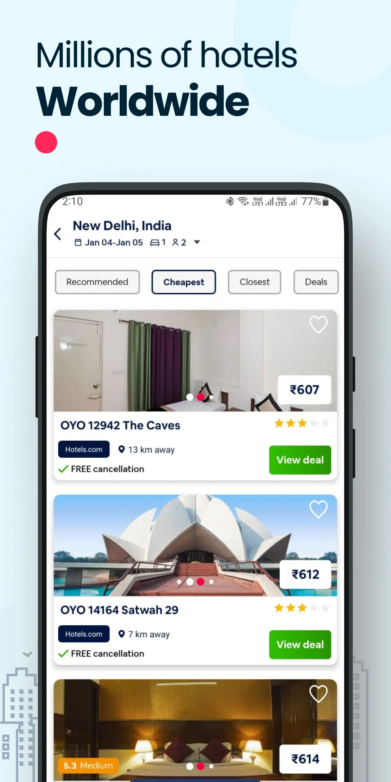 Hotels Discountly・Book Hotels | Indus Appstore | Screenshot