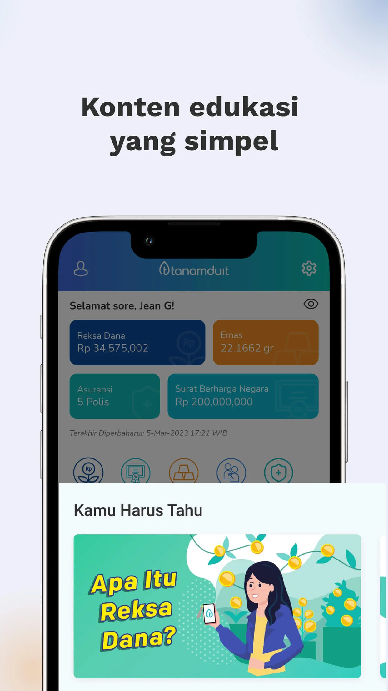 tanamduit–Investasi & Asuransi | Indus Appstore | Screenshot