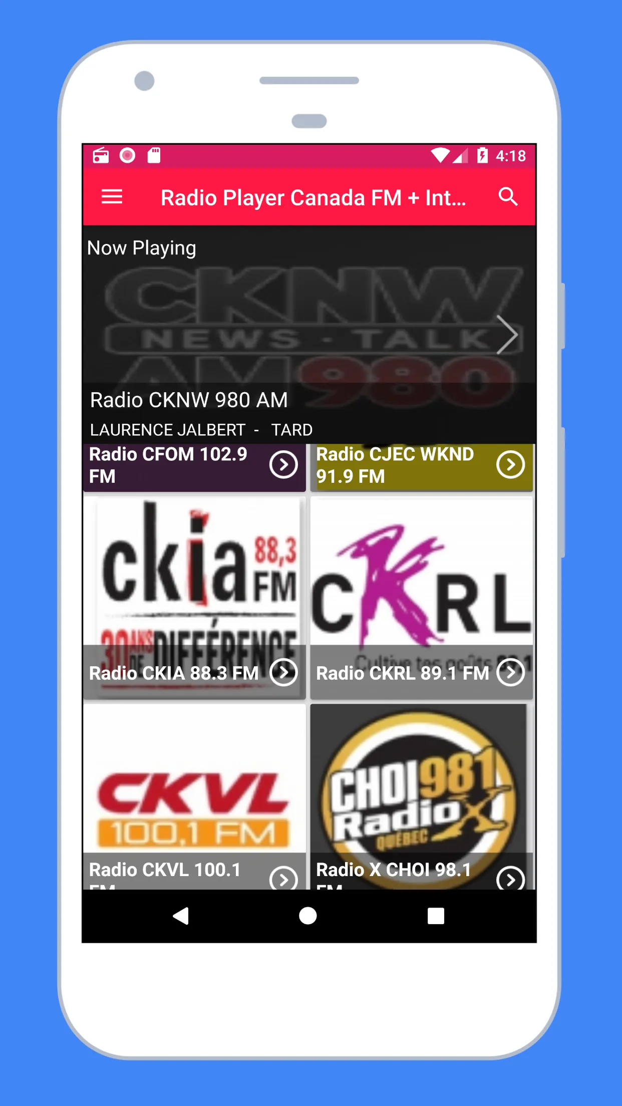 Radio Canada - Radio Canada FM | Indus Appstore | Screenshot